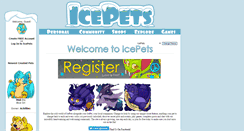 Desktop Screenshot of icepets.com